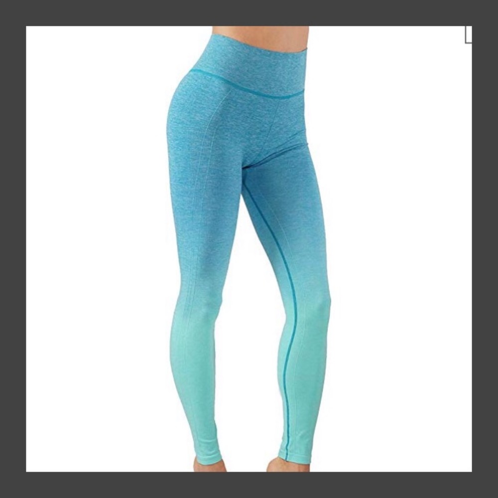 Yelete high waisted two tone leggings 
XL